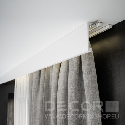 Lubinis užuolaidų profilis H15cm LK02